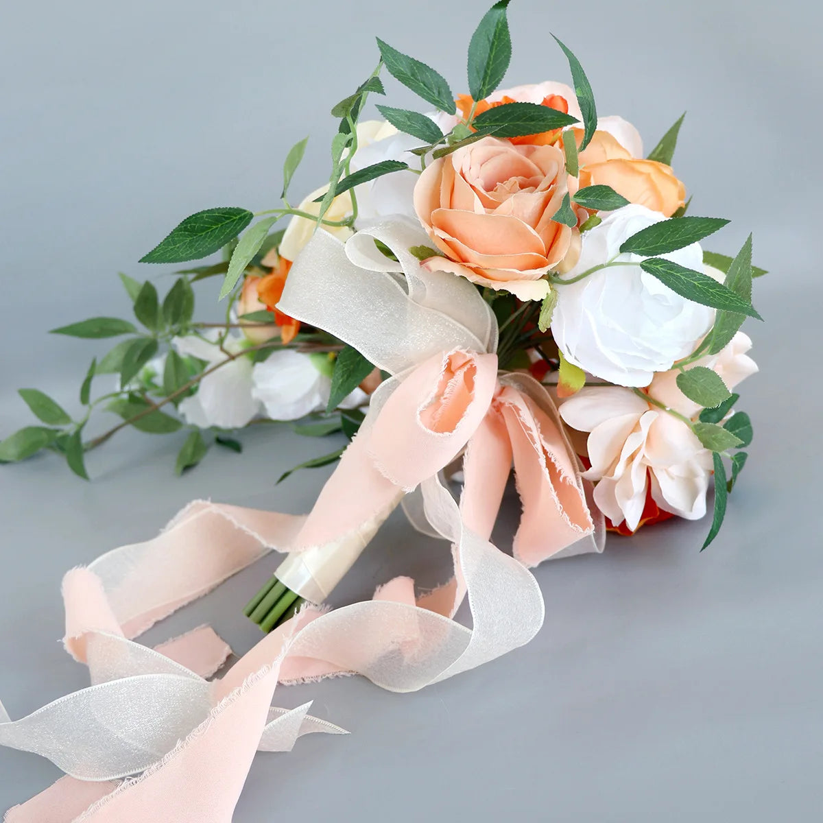 Orange Calla Lily Bridal Bouquet