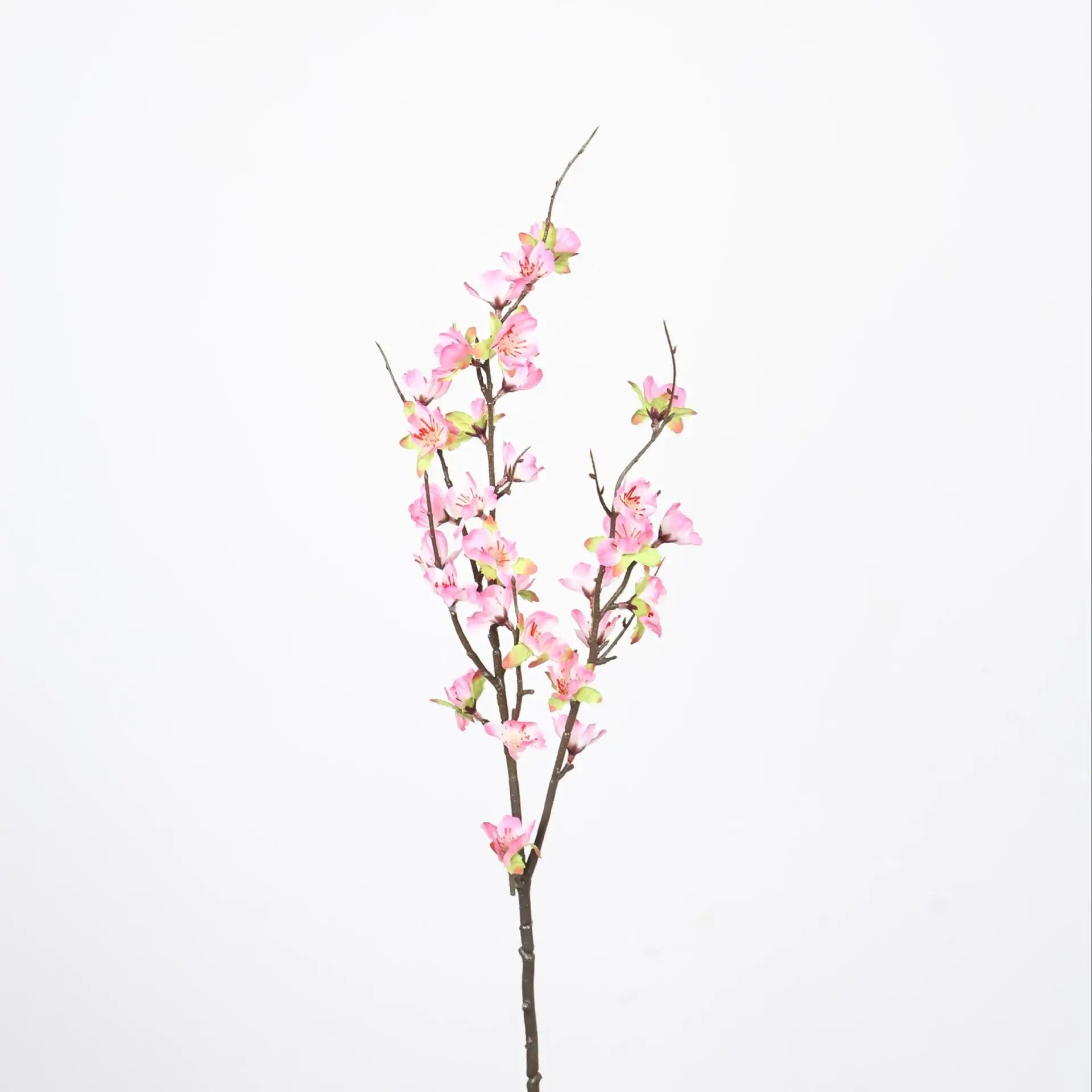 Peach Blossom Floral Branch Stem