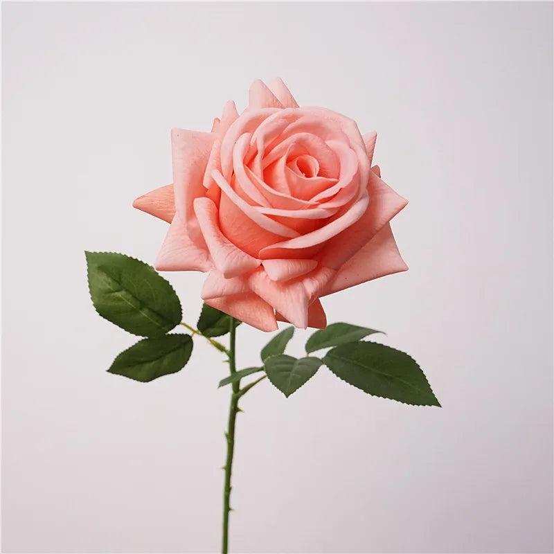 Real Touch Rose Flower Stem - 5 Piece Set
