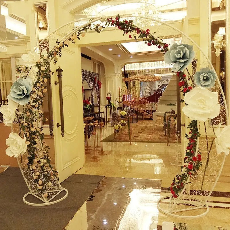 Twist Design Flower Stand Elegant Event Decor
