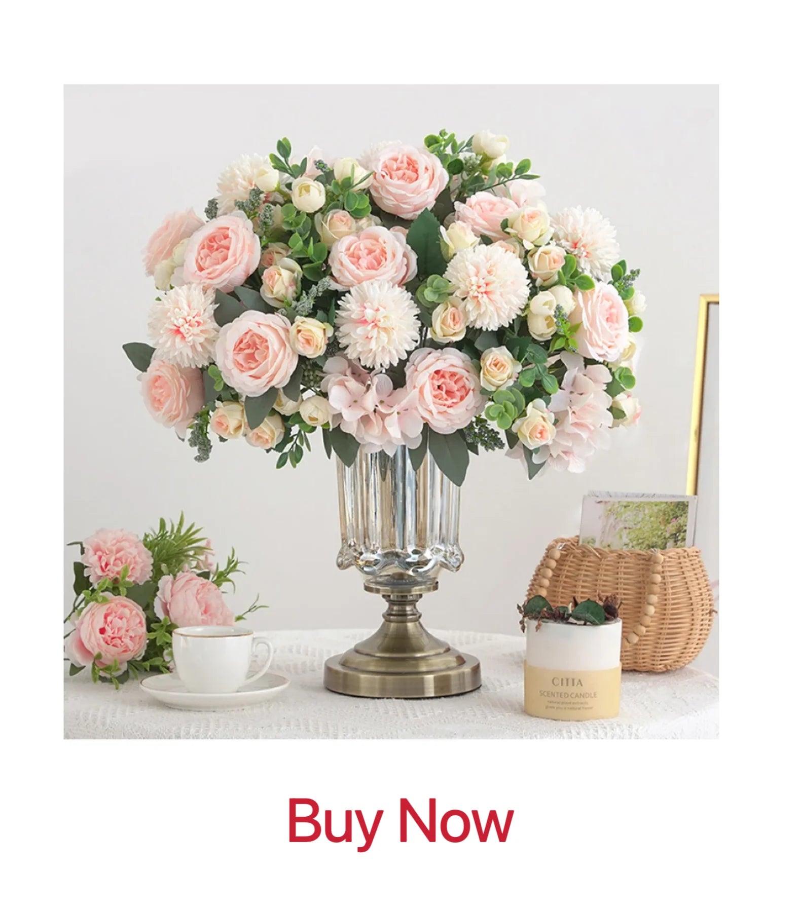 Silk Sakura Blossom Garland Wall Decor Vine