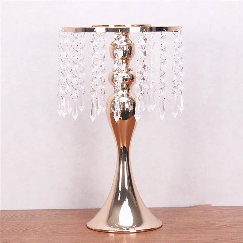 Twist Design Flower Stand Elegant Event Decor