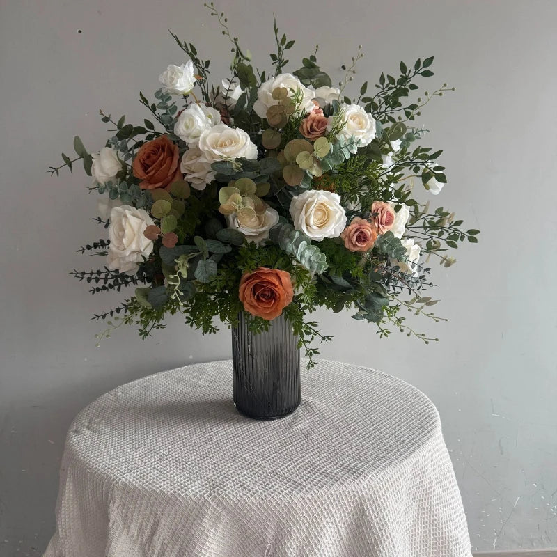 Neutral Toned Floral Arrangement Set