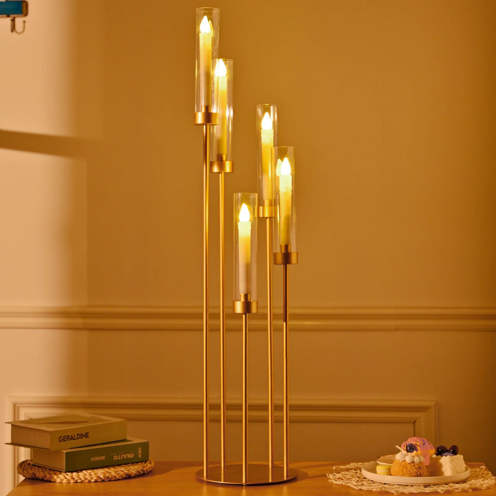 5-Arm Candelabra Set, 10 Pieces