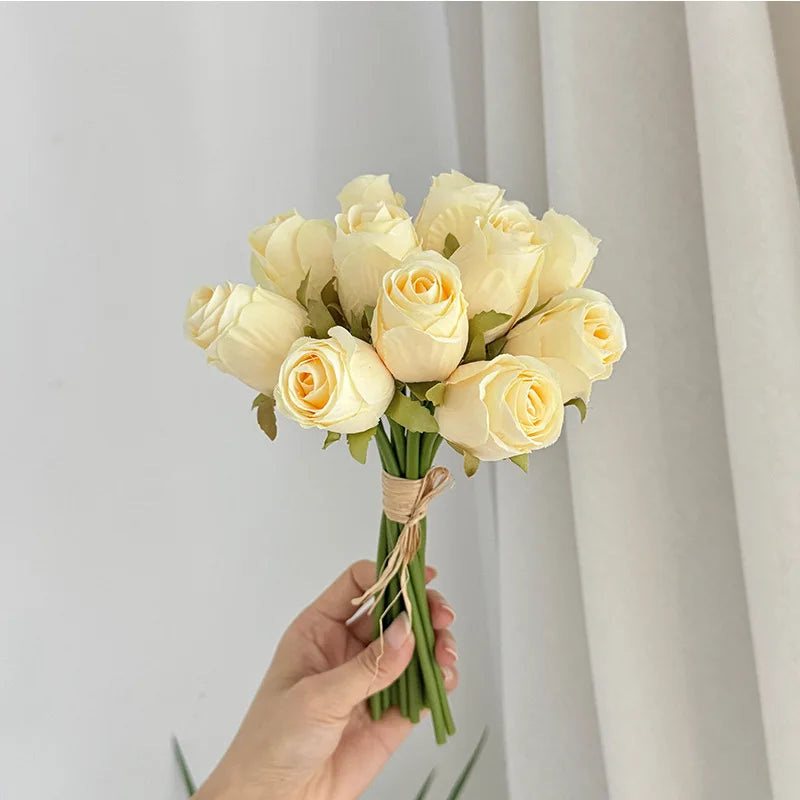 10in Handmade Rose Bouquet