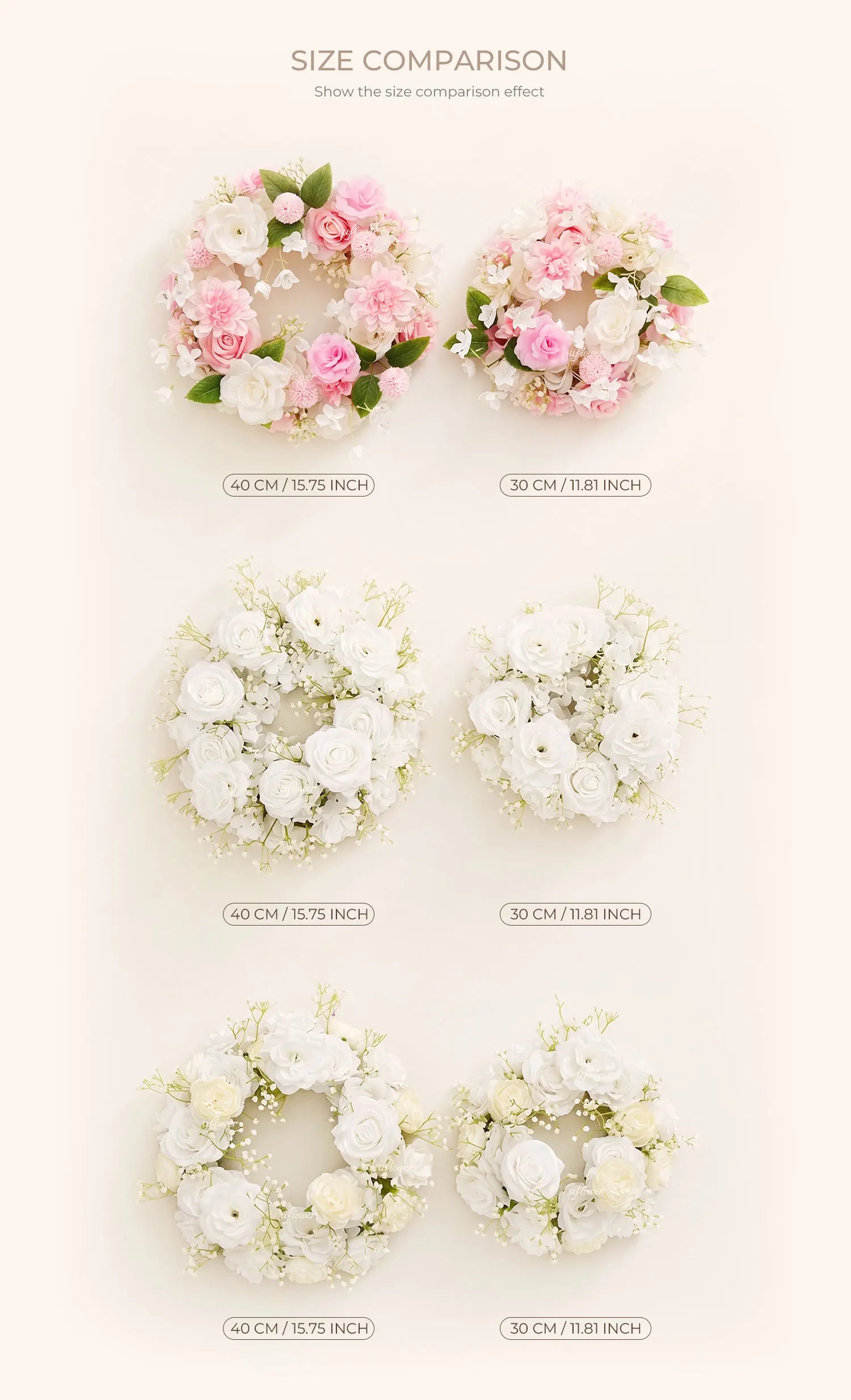 Romantic Pink and White Floral Centerpiece