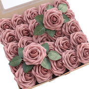 Dusty Rose Foam Rose Box
