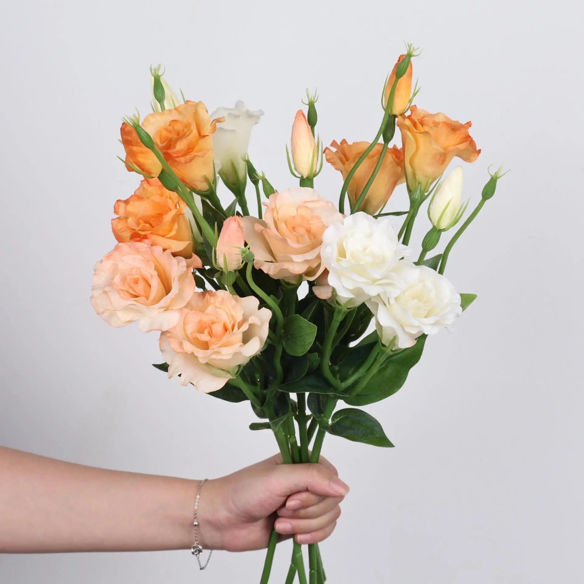 Lisianthus Silk Flower Decor Stem