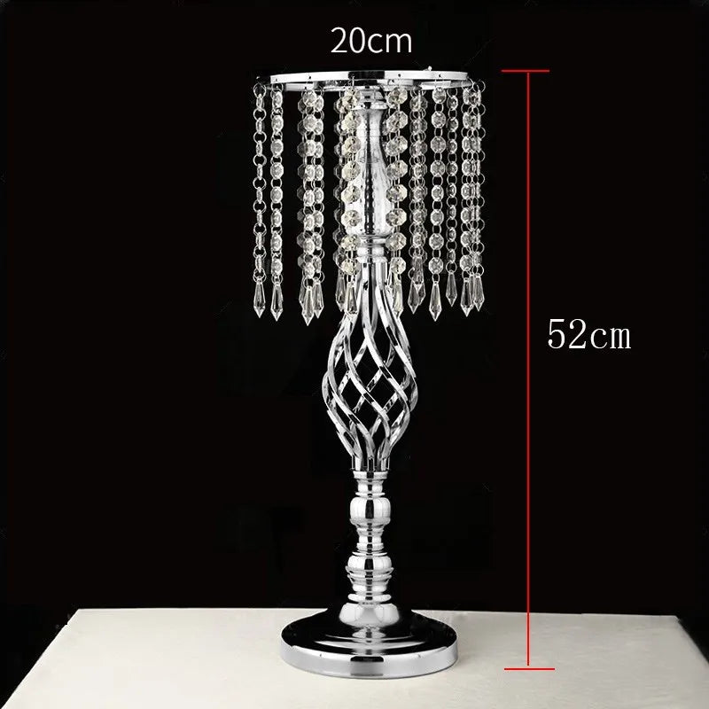 Twist Design Flower Stand Elegant Event Decor