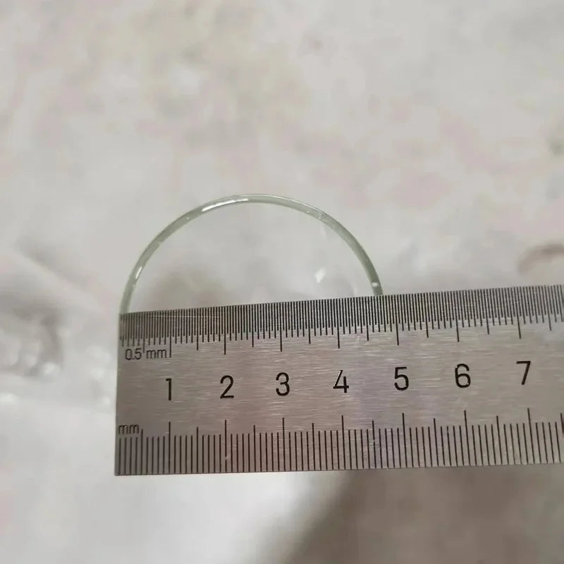 Tall Clear Glass Candle Holders