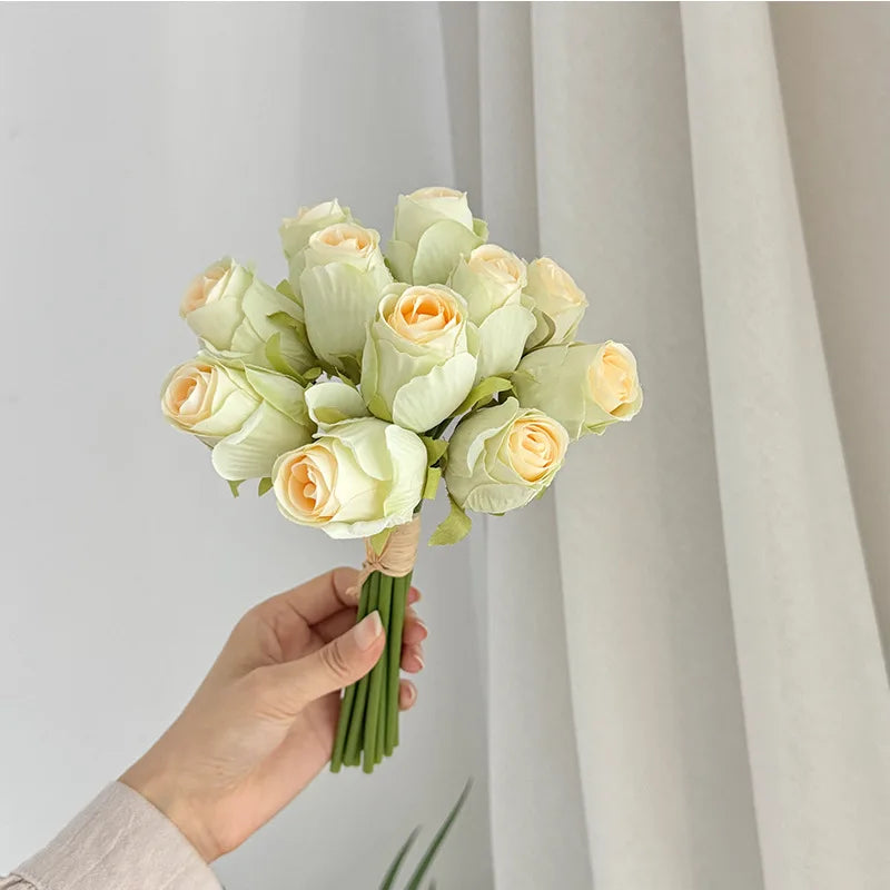 10in Handmade Rose Bouquet
