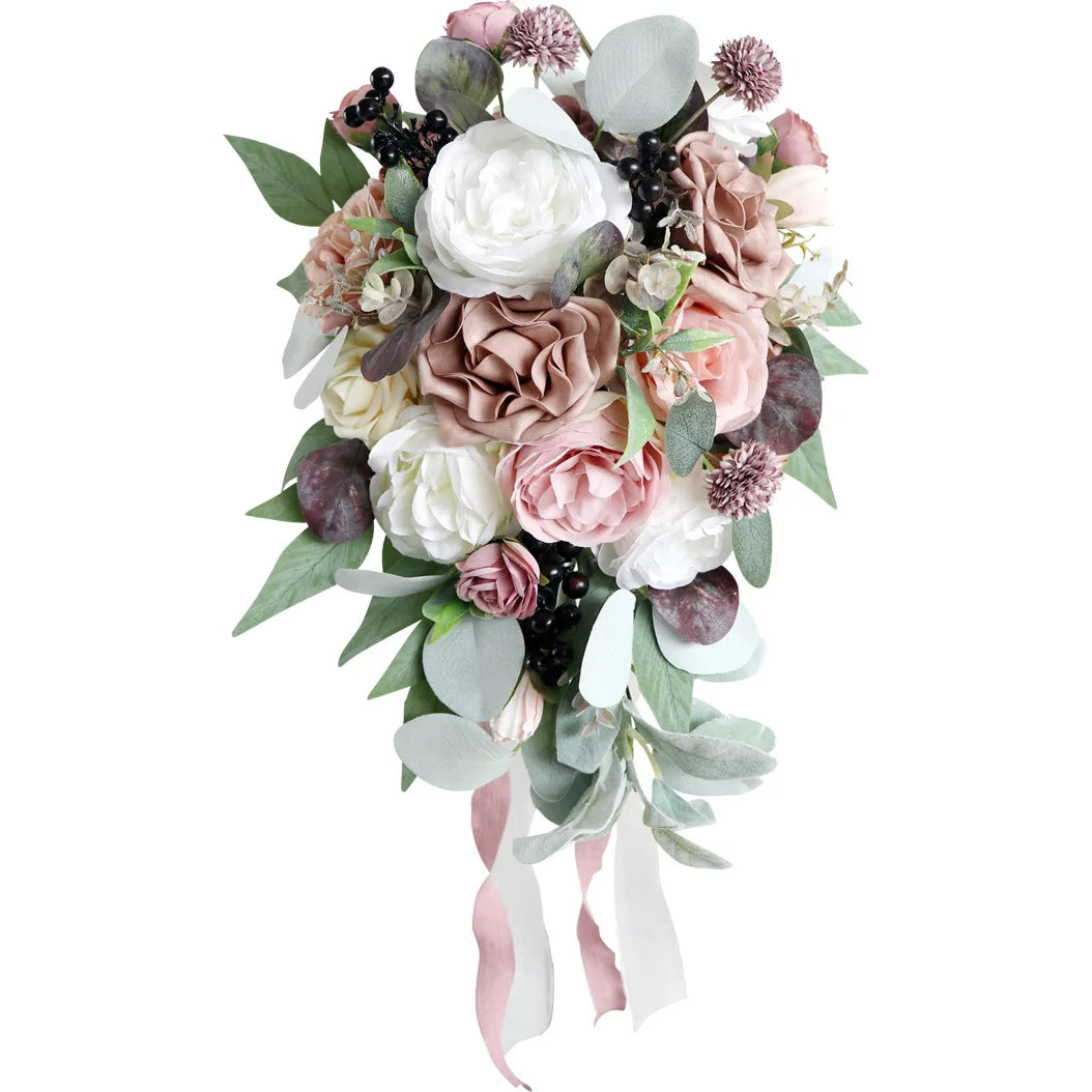 Romantic Silk Wedding Bouquet