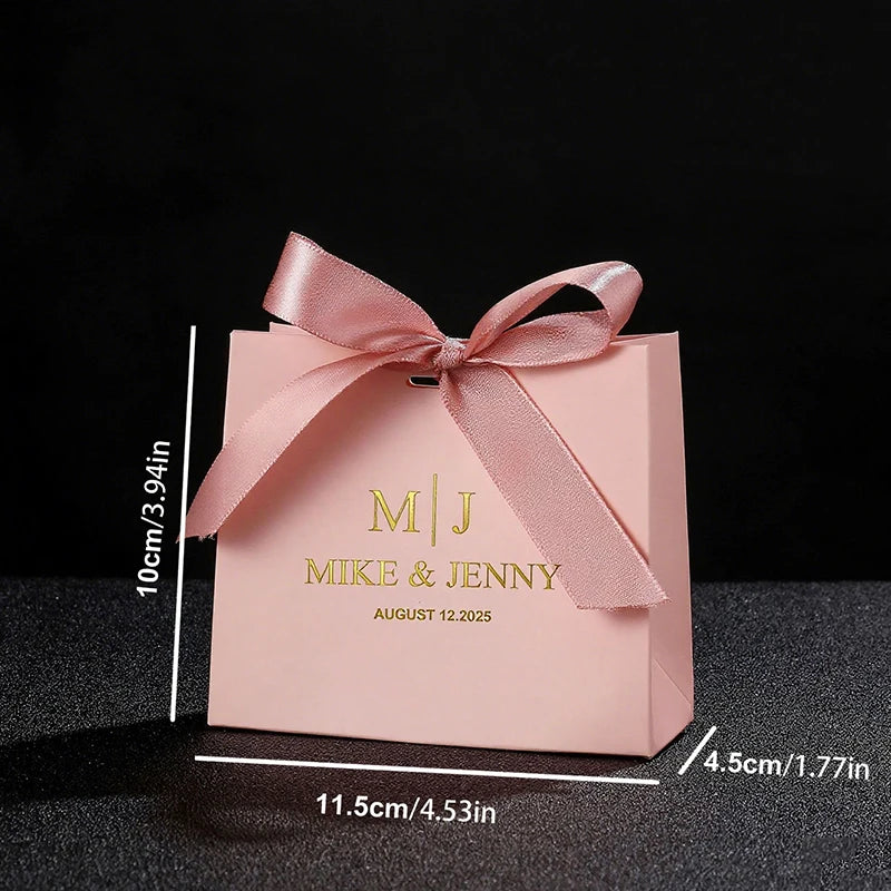 Customizable Wedding Favor Small Gift Bags