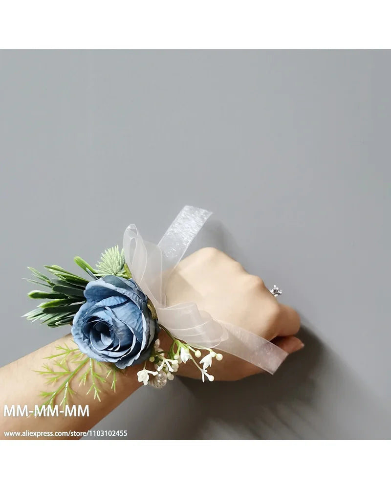 Wedding Boutonniere Corsage Set