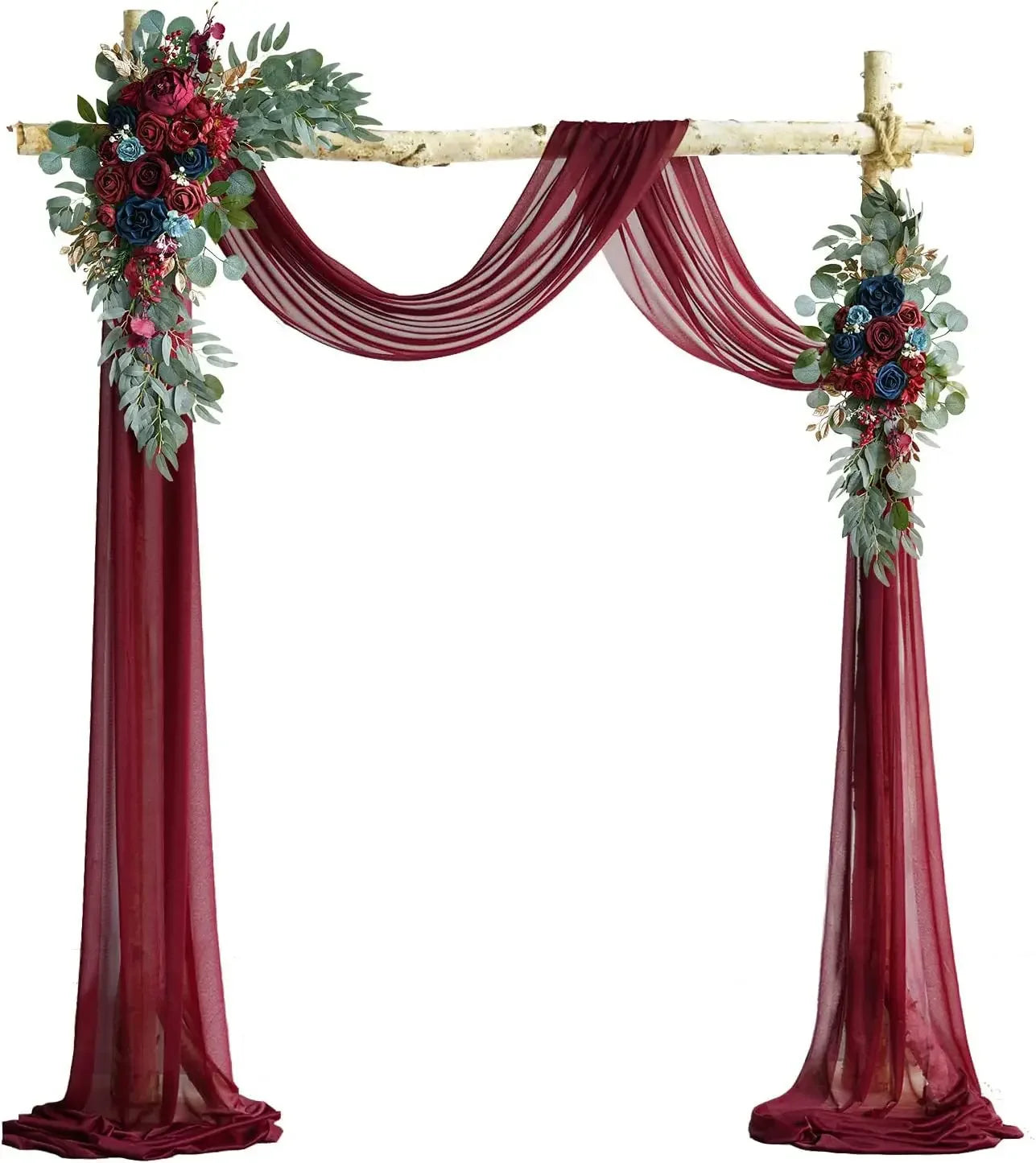 Sheer Chiffon Wedding Arch Draping Backdrop Fabric