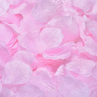 500Ps 5*5CM Artificial White Rose Petal For Wedding Party Decoration Romantic Flower Silk Petals Rosas Para Casamento Supplies
