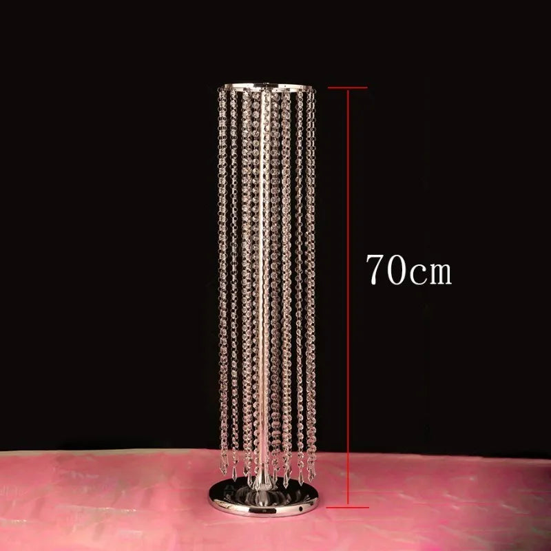 Twist Design Flower Stand Elegant Event Decor
