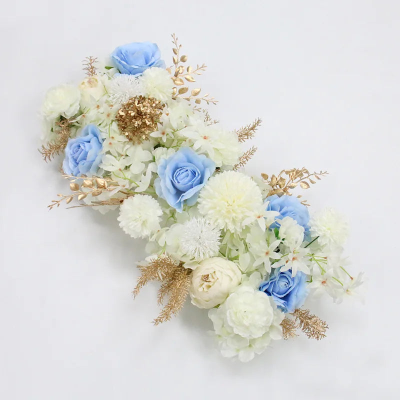 Boho Rose & Hydrangea Wedding Floral Arrangement – 4 Colors