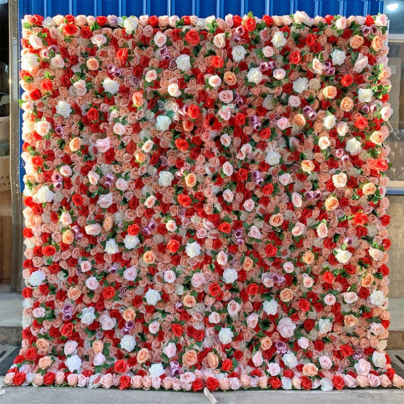 Luxury Rose Floral Wall Backdrop Event Decor