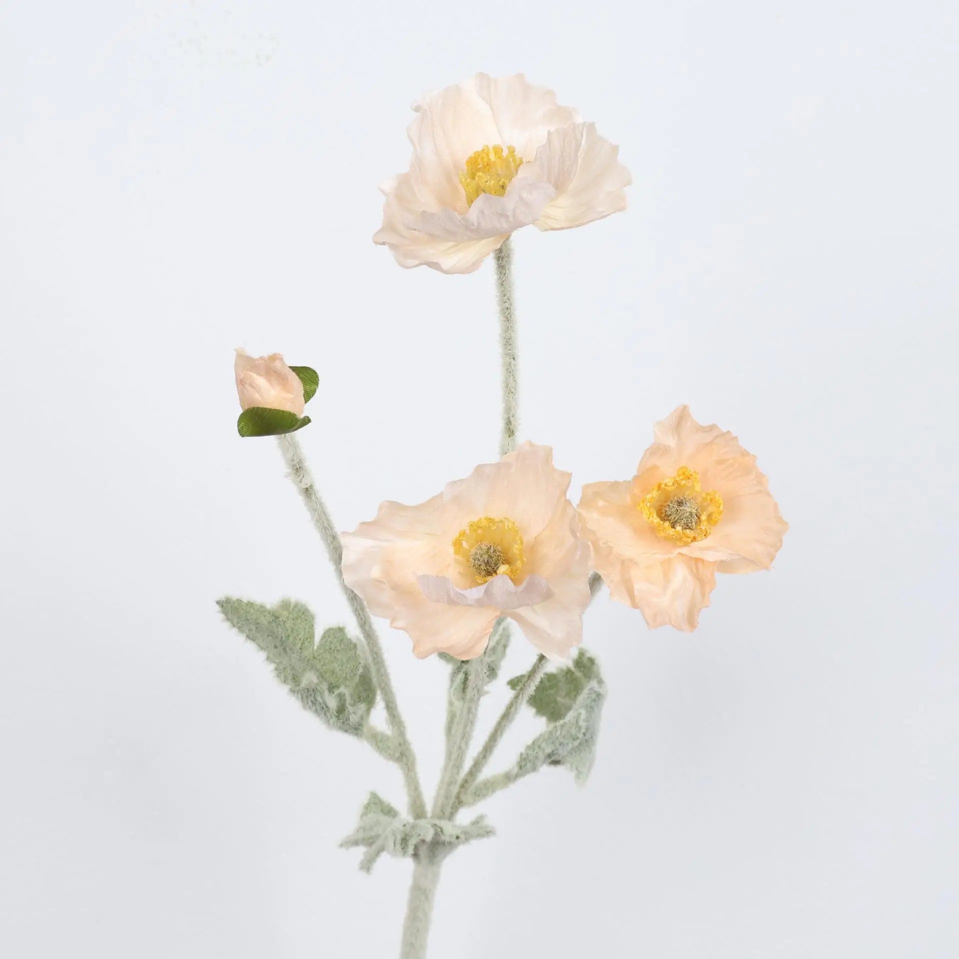 23.6in Artificial Poppy Flower