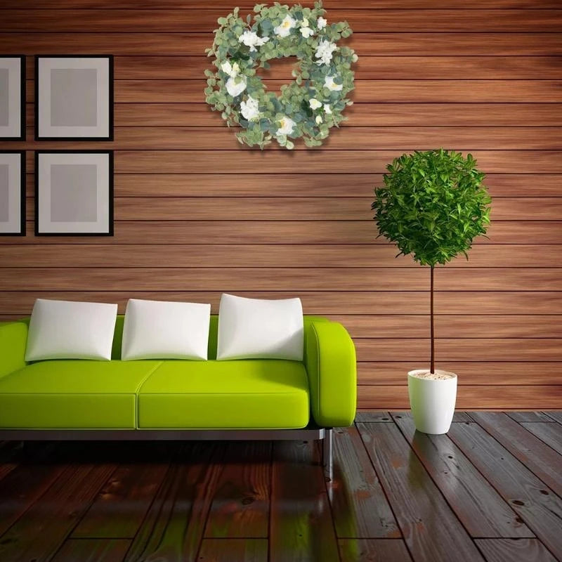 Eucalyptus Floral Door Wreath