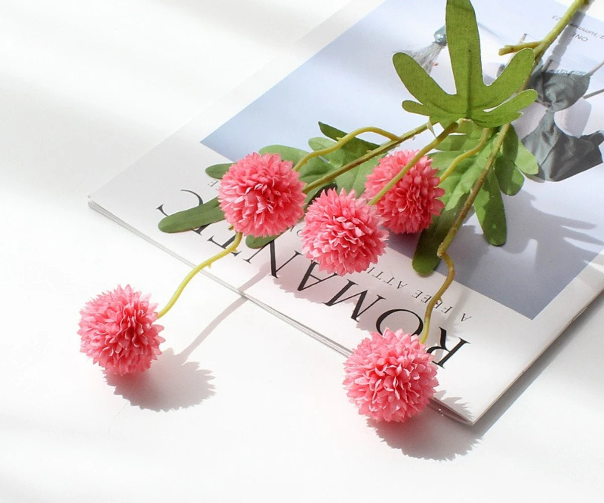 Autumn Dandelion Decorative Flower Stem