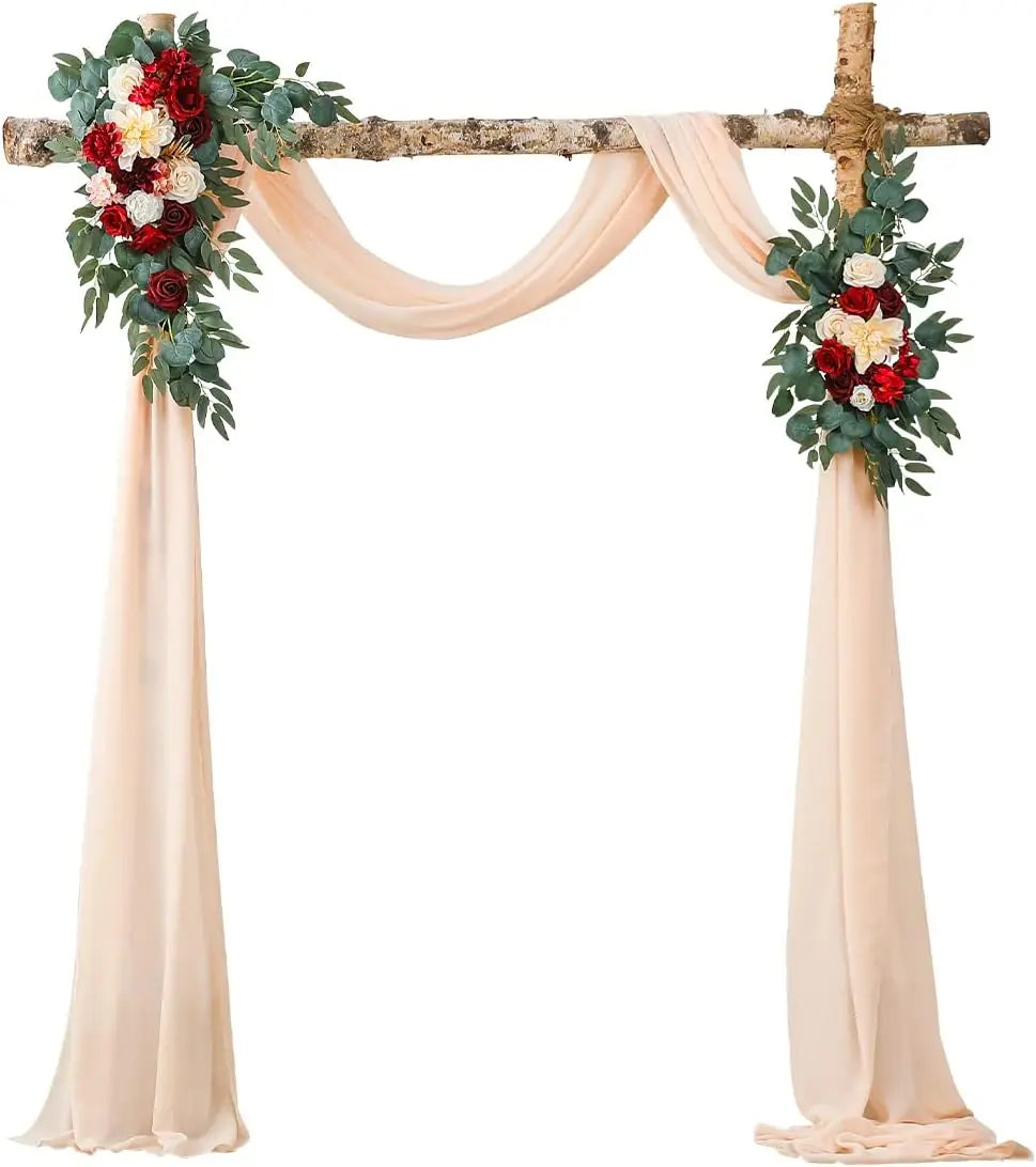 Arch Flower Swag Wedding Decoration Rose Floral