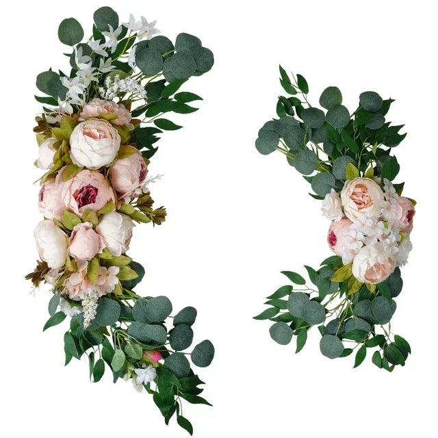 Premium Peony Floral Door Lintel Wedding Decor