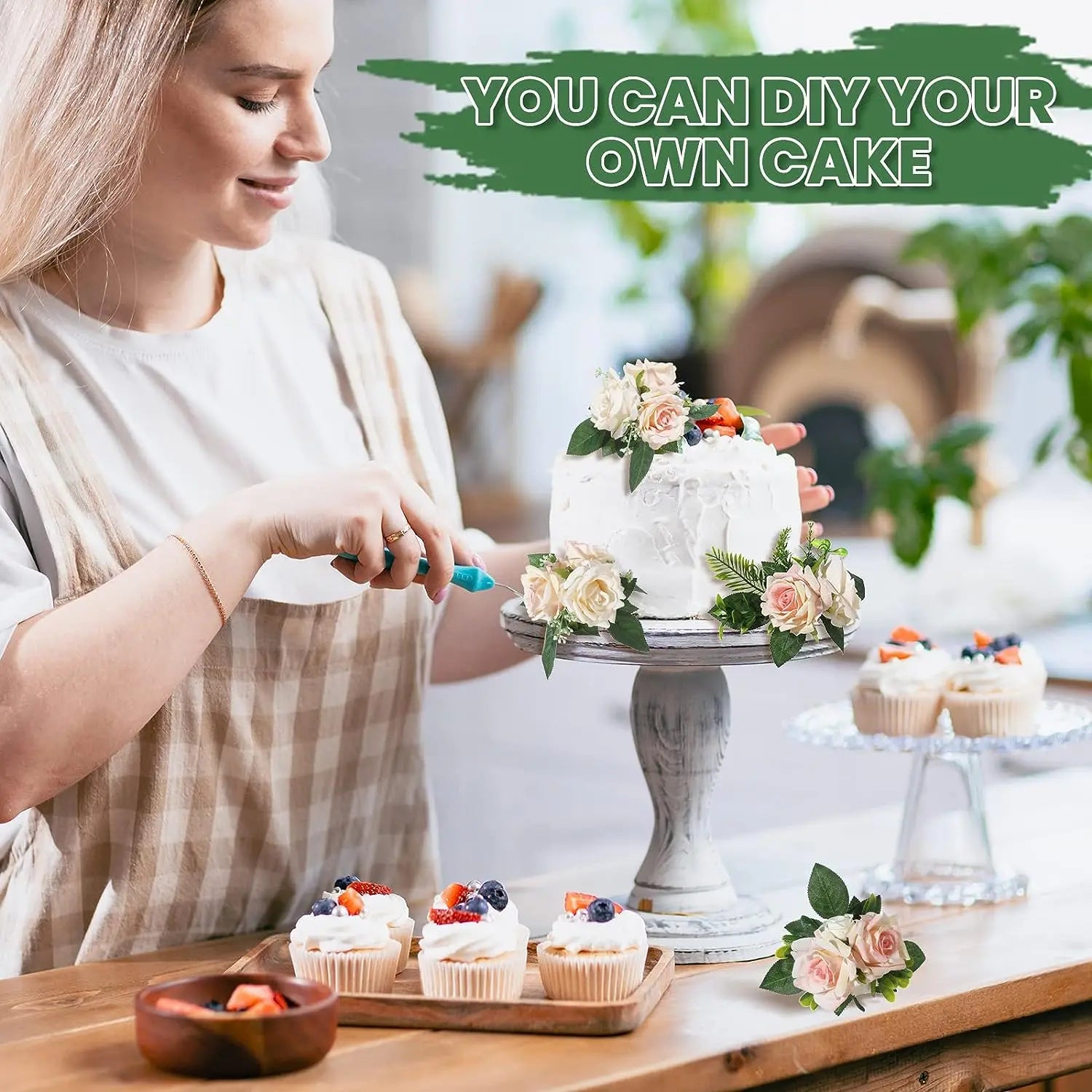 Rose Cake Toppers