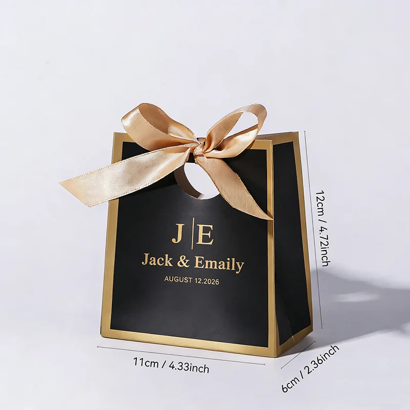 Customizable Wedding Favor Small Gift Bags