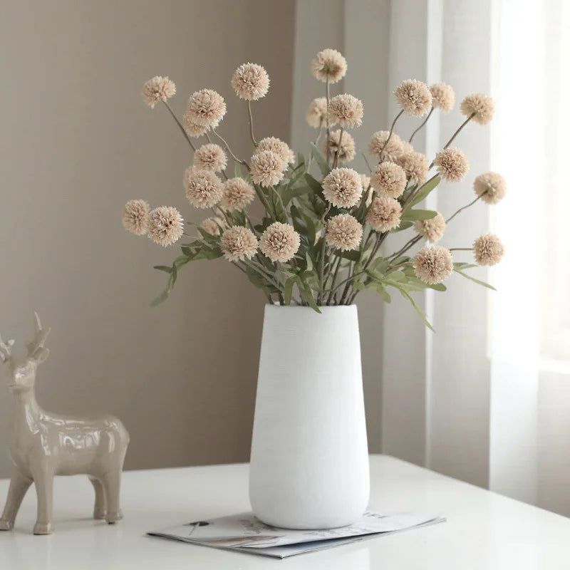 Autumn Dandelion Decorative Flower Stem