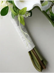 White Calla Lily Bridal Bouquet