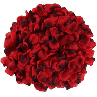 500Ps 5*5CM Artificial White Rose Petal For Wedding Party Decoration Romantic Flower Silk Petals Rosas Para Casamento Supplies