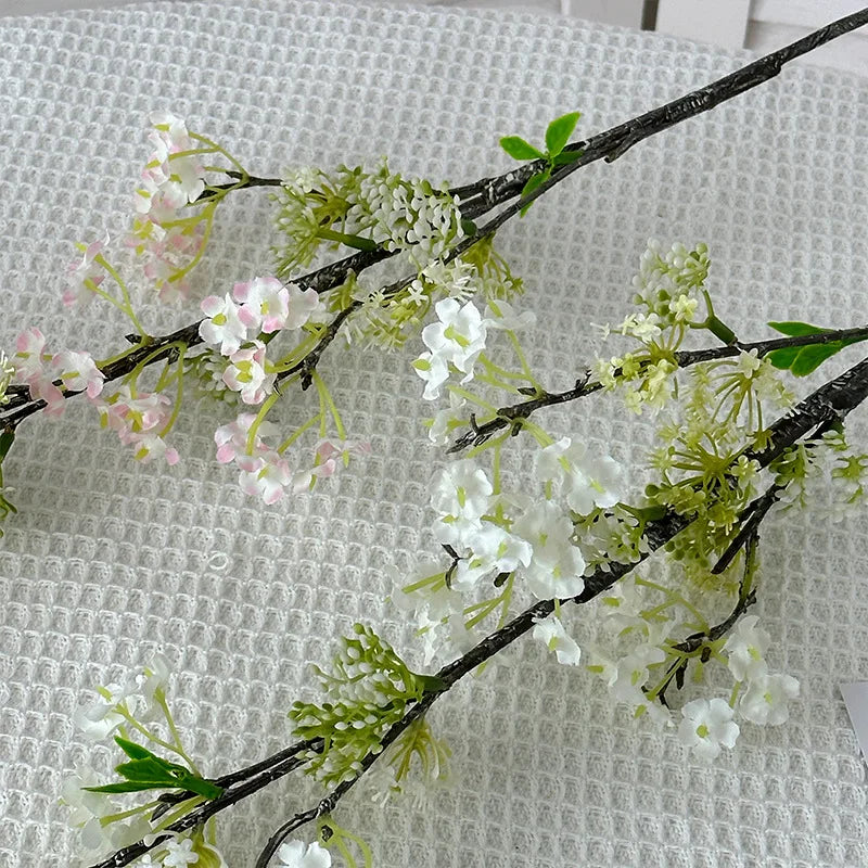 Snow Willow Long Branch Decor