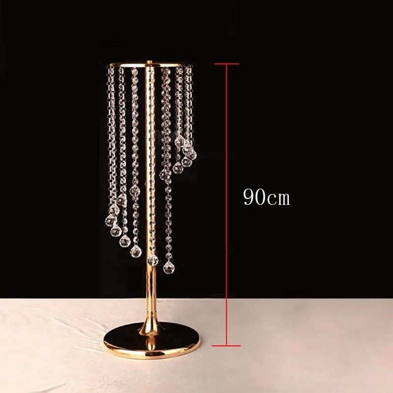 Twist Design Flower Stand Elegant Event Decor
