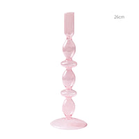 Pink Wedding Table Centerpieces Candle Holder Wedding Decoration Flower Vase Home Decoration Accessories Vases Room Decor