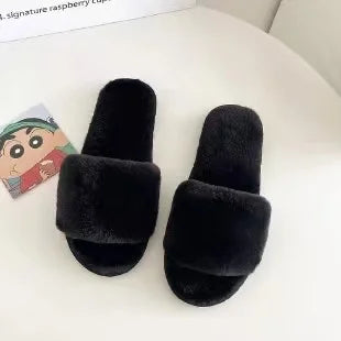 Personalized Fluffy Slippers For the Wedding Party
