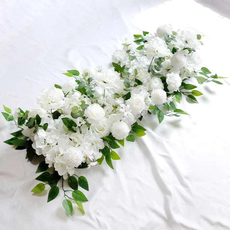 100cm DIY Wedding Flower Wall Decoration Arrangement Supplies Silk Peo