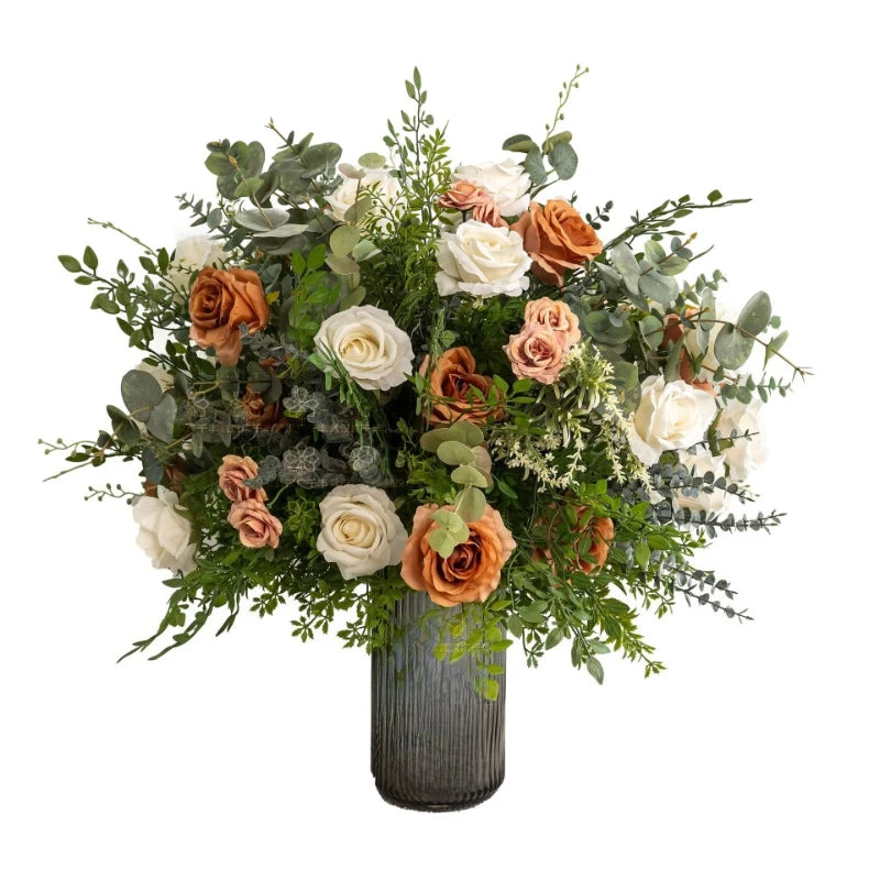 Neutral Toned Floral Arrangement Set
