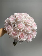 Pink Rose Bridal Bouquet