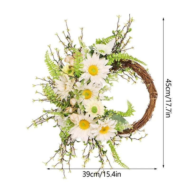 Decorative Floral Door Wreath