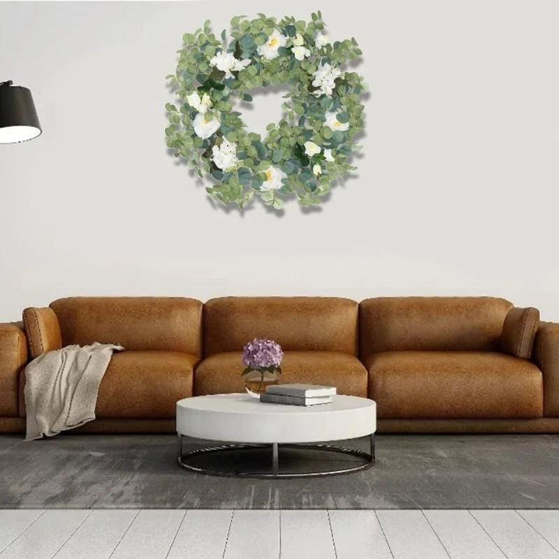 Eucalyptus Floral Door Wreath