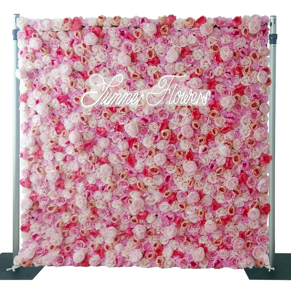 Luxury Rose Floral Wall Backdrop Event Decor