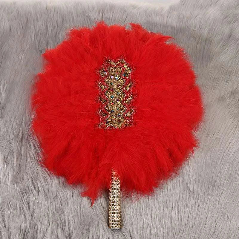 A wedding fan, a thoughtful fan, an elegant and stylish handmade fan -