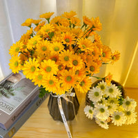 21 Heads Of Sunflowers Small Daisies Bouquets Of Chamomile Wedding Dec