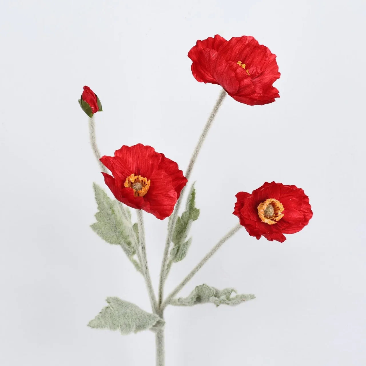 23.6in Artificial Poppy Flower