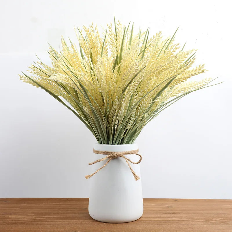 16in Artificial Wheat Decor