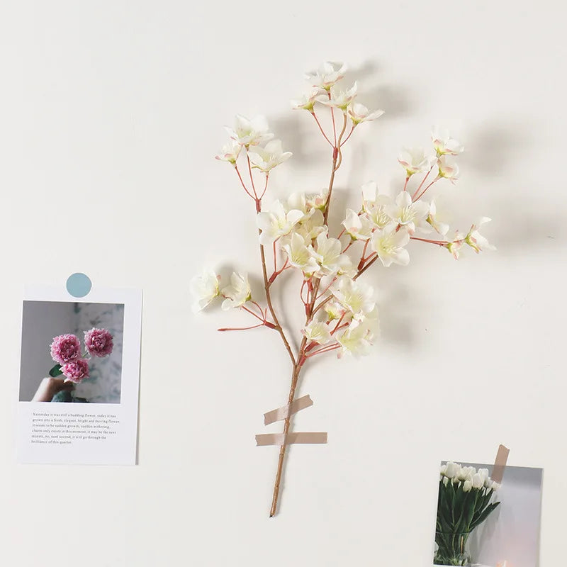 Spring Peach Blossom Decor Branch