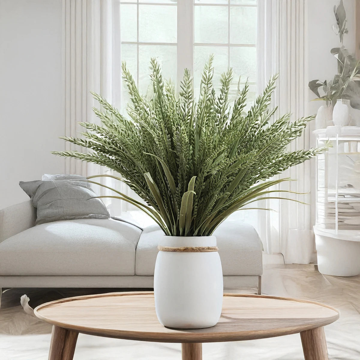 16in Artificial Wheat Decor