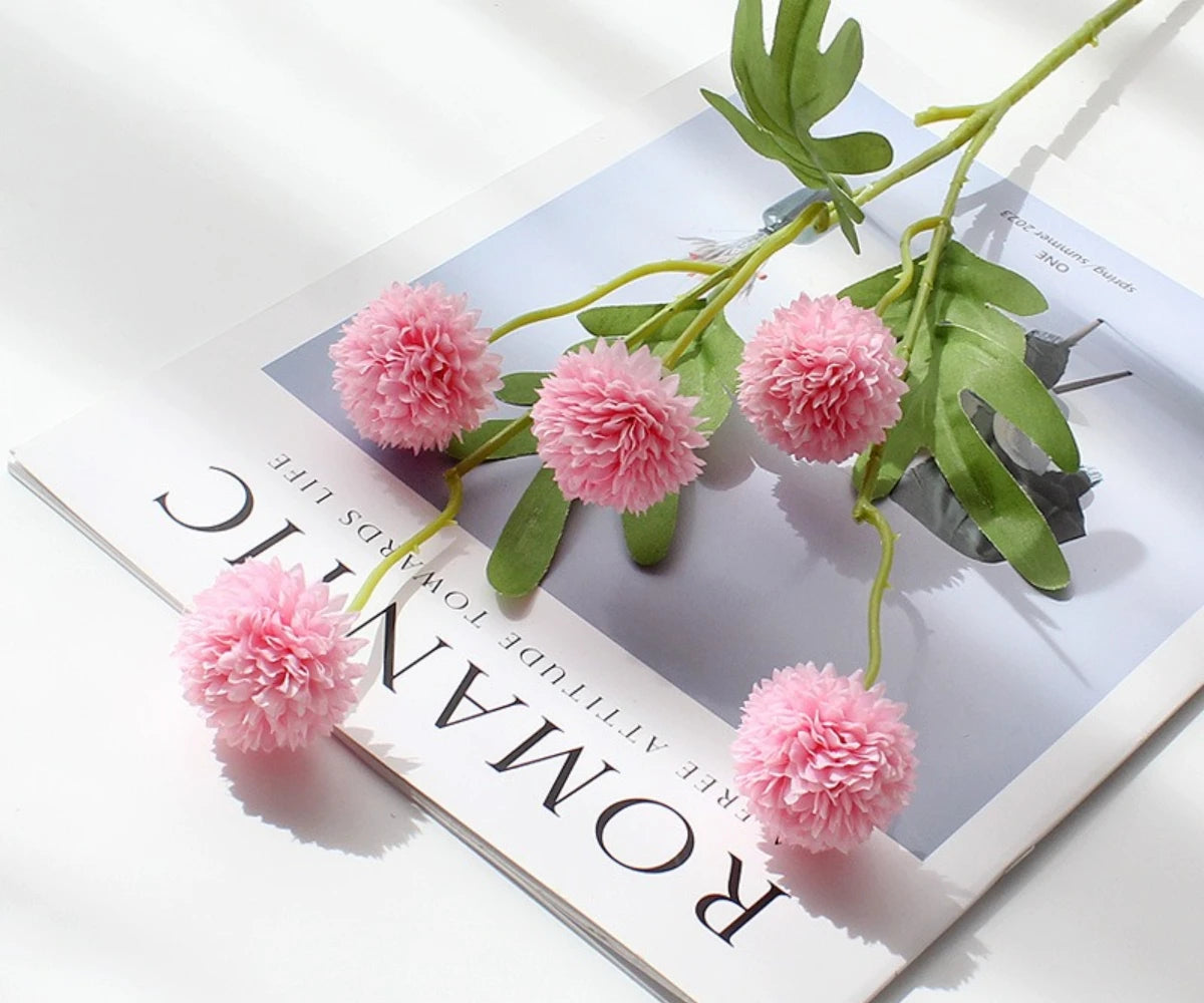 Autumn Dandelion Decorative Flower Stem